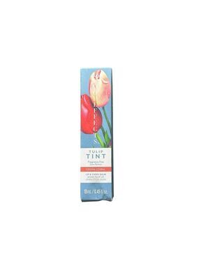 BLOOM EFFECTS Tulip Tint Lip & Cheek Balm - Crispa Coral 0.45 fl oz New